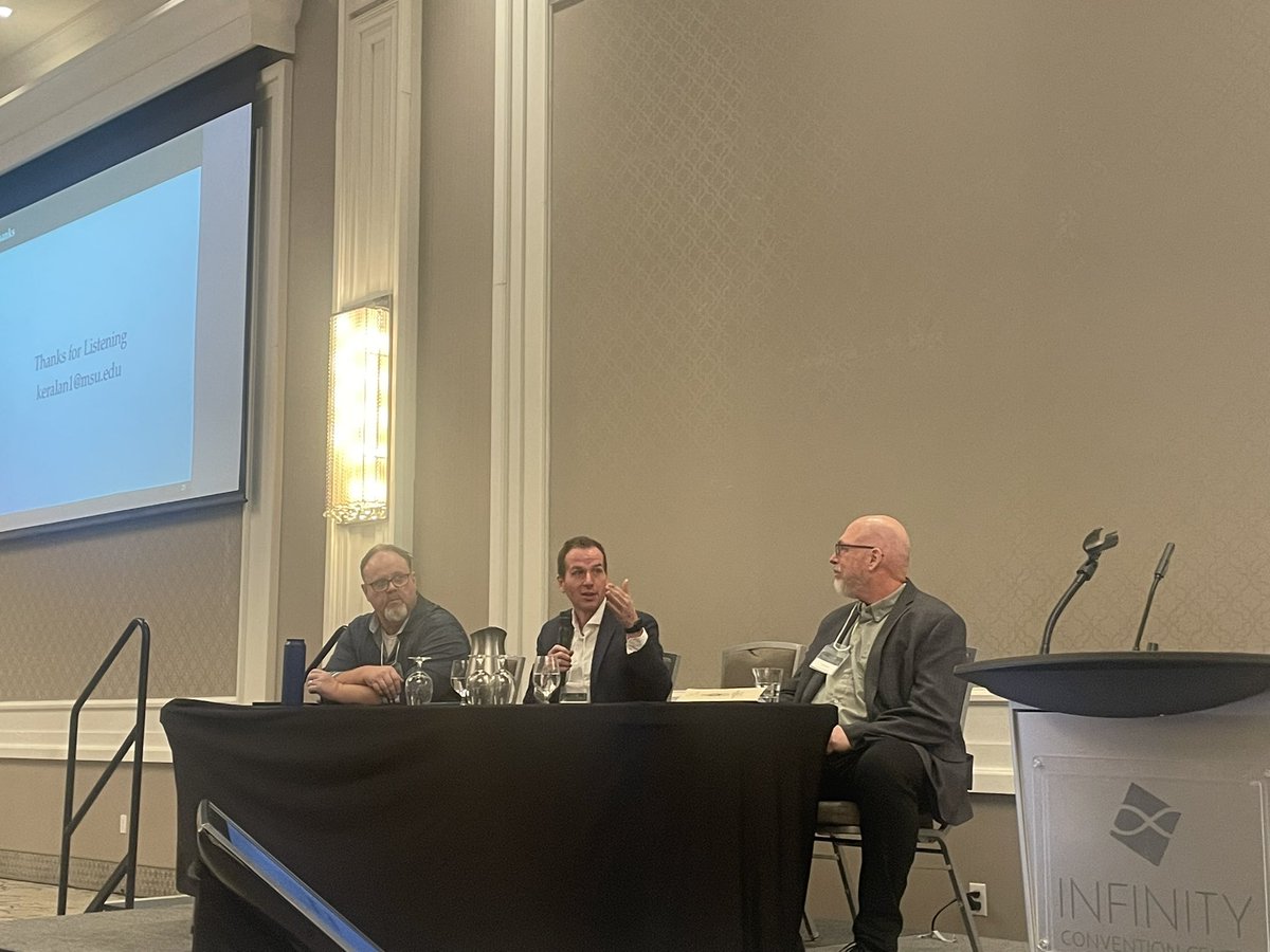 Risk management session at the CAES Agrifood Policy Conference #2025CAPC #CAES. Speakers: Alan Ker, Peter Slade <a href="/PeteSlade/">Peter Slade</a> , Steve Duff. Chair: Derek Brewin <a href="/DerekBrewin/">Derek Brewin</a>