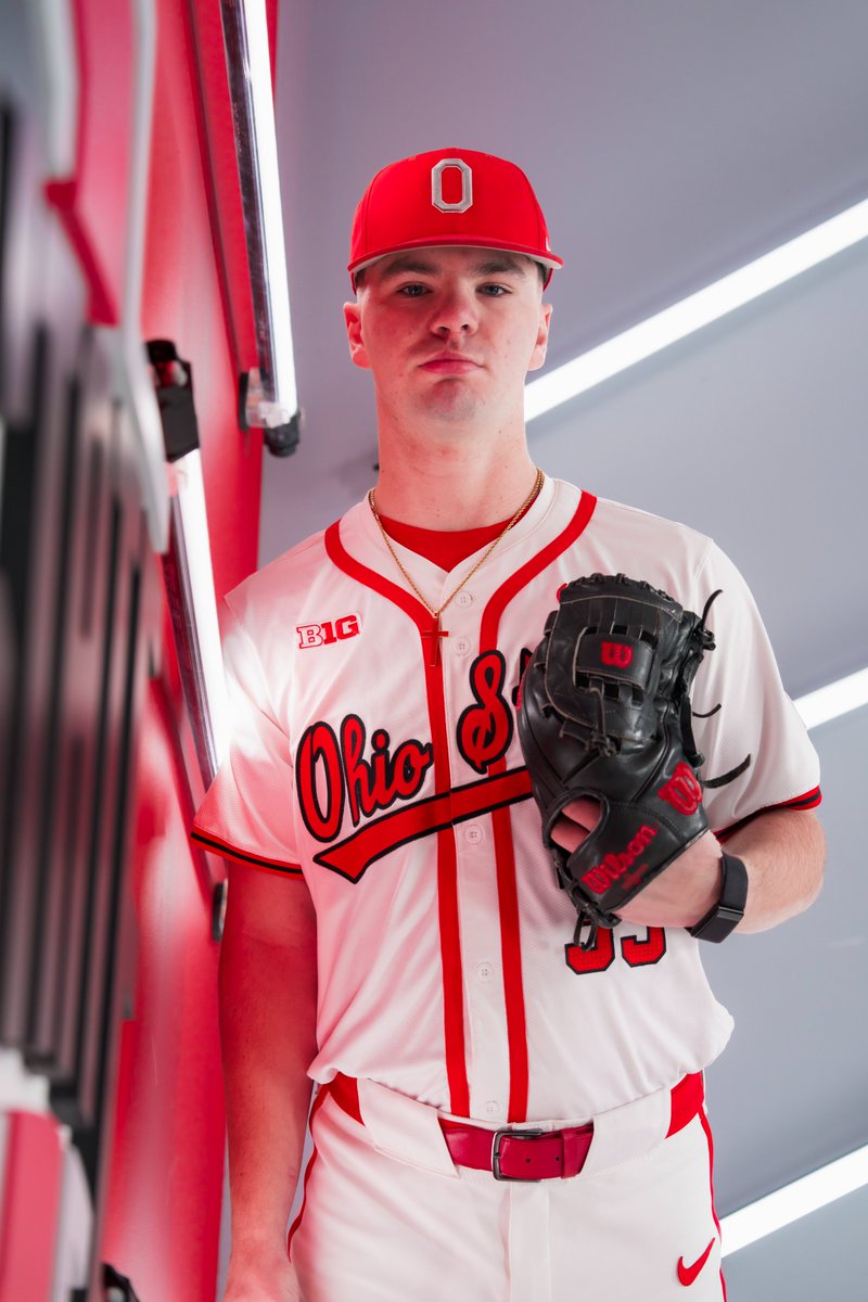 Ohio State Baseball (@ohiostatebase) on Twitter photo 𝗡𝗮𝗺𝗲: Chris Domke (<a href="/Chris_Domke33/">Chris Domke</a>)
𝗝𝗲𝗿𝘀𝗲𝘆 #: 33
𝗣𝗼𝘀𝗶𝘁𝗶𝗼𝗻: RHP
𝗛𝗼𝗺𝗲𝘁𝗼𝘄𝗻: North Royalton, Ohio
𝗣𝗿𝗲𝘃𝗶𝗼𝘂𝘀 𝗦𝗰𝗵𝗼𝗼𝗹: Youngstown State
#GoBucks 𝗡𝗮𝗺𝗲: Chris Domke (<a href="/Chris_Domke33/">Chris Domke</a>)
𝗝𝗲𝗿𝘀𝗲𝘆 #: 33
𝗣𝗼𝘀𝗶𝘁𝗶𝗼𝗻: RHP
𝗛𝗼𝗺𝗲𝘁𝗼𝘄𝗻: North Royalton, Ohio
𝗣𝗿𝗲𝘃𝗶𝗼𝘂𝘀 𝗦𝗰𝗵𝗼𝗼𝗹: Youngstown State
#GoBucks