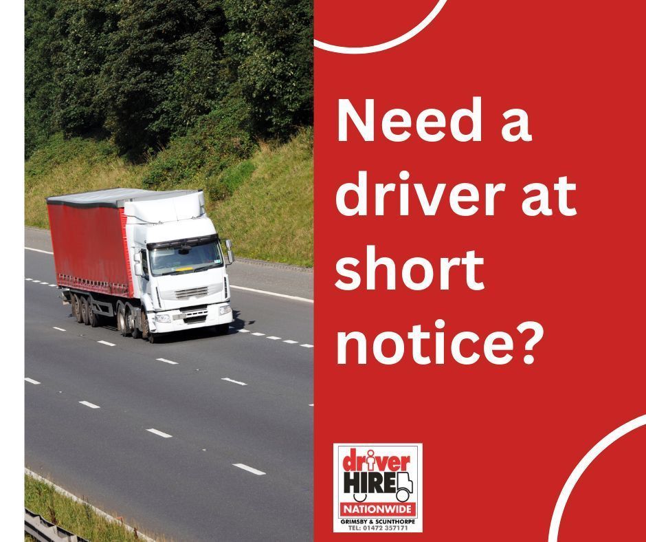 🚚 Staff Shortages? We can help – fast!
At Driver Hire Grimsby, we specialise in quick and reliable staffing solutions. Need a driver at short notice? We’re here to make it happen.
👉 Don’t let delays hold you back. Call us now: 01472 357171 or email: grimsby@driverhire.co.uk