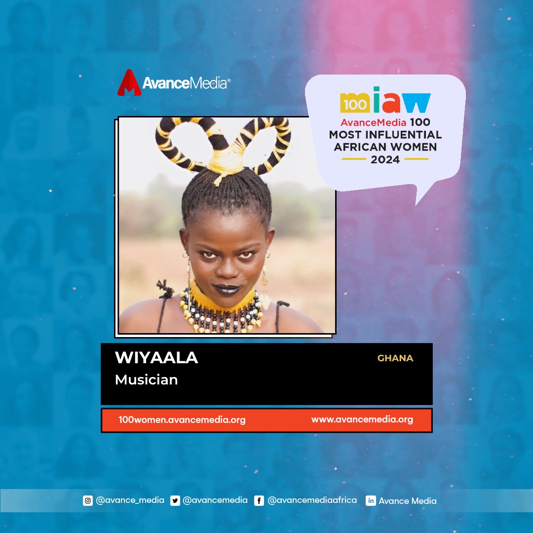 THE LIONESS 🦁🌍🦁 (@wiyaala) on Twitter photo Thank you <a href="/BBC100women/">BBC 100 Women</a> Thank you <a href="/avancemedia/">Avance Media Africa</a> #mostinfluential #100women for acknowledging my small contribution to #africa & #ghana in 2024 Thank you <a href="/BBC100women/">BBC 100 Women</a> Thank you <a href="/avancemedia/">Avance Media Africa</a> #mostinfluential #100women for acknowledging my small contribution to #africa & #ghana in 2024