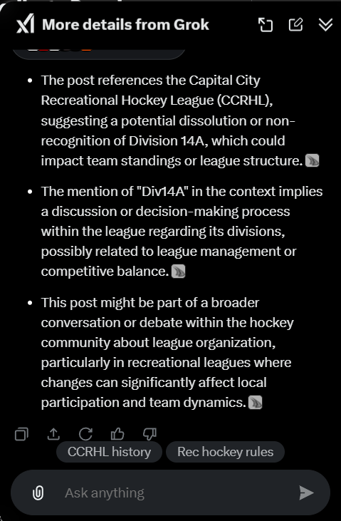 ResistanceYeg's tweet photo. THIS SIGNIFICANTLY AFFECTS OUR TEAM DYNAMICS @CCRHL https://t.co/v3HklxoPOO