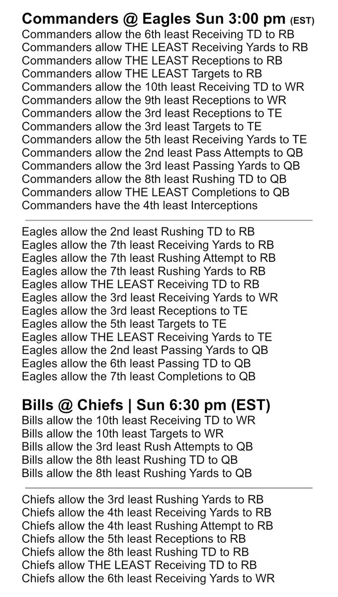 Heisenbets777's tweet image. NFL Cheat Sheets for Championship Weekend

A like and repost goes a long way!

Drop your favorite play from the sheets!

#GamblingX #NFL #CheatSheets