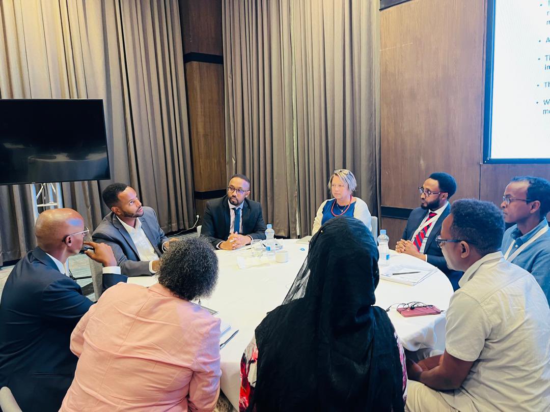 Anwaryare1000's tweet photo. Humbled to attend this timely event under the theme “Facing the Past, Shaping the Future: Reconciliation Efforts in Somali, organized by @LPI_voices and the embassy of #Netherlands in #Somalia. Particularly, I had the honor of facilitating a Group session titled “Interplay of Leadership Roles” in the #Xeer of Somali context. 

Many experts have attended including 
@afyare_elmi 
@smukhtar_ 
@NimoJirdeh 
#Zainab

And others.