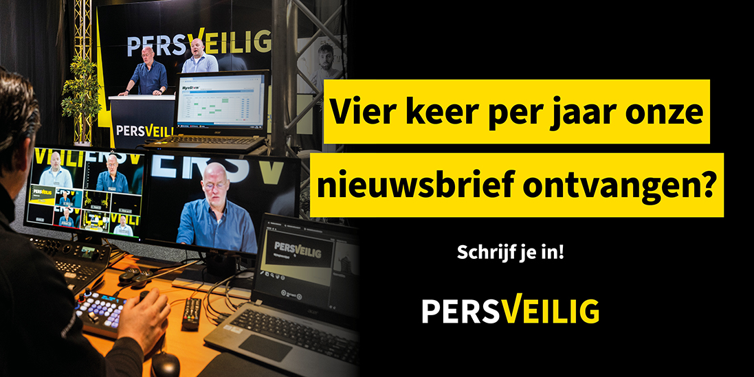 Blijf op de hoogte van het nieuws over <a href="/persveilig/">PersVeilig</a> en schrijf je in voor de nieuwsbrief! Vier keer per jaar brengen we nieuws en informatie over thema’s die wij belangrijk vinden. Mis het niet. Klik op de link en schrijf je in: bit.ly/4a2NGGB #WerkVeilig #PersVeilig