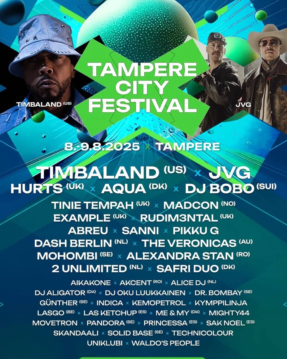theveronicaspl's tweet photo. ❗️The Veronicas w Europie!❗️

W piątek 8 sierpnia 2025 roku bliźniaczki zaśpiewają podczas Tampere City Festival w Finlandii! https://t.co/jBaQc7Ydnk