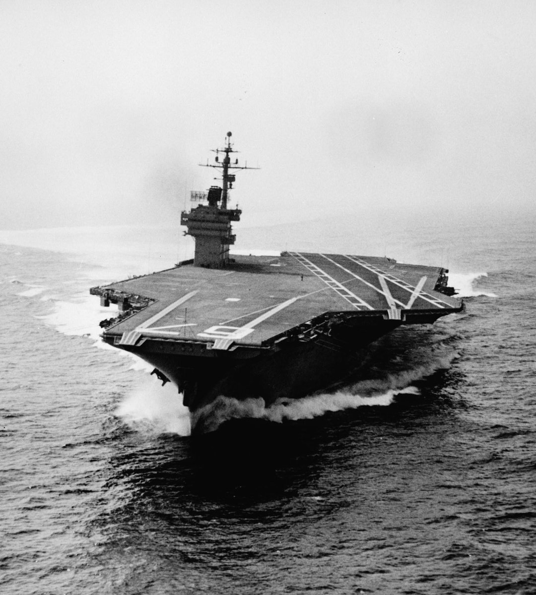 Boneyardsafari's tweet photo. Does anyone have plans on (or have already) getting aerial footage of Big John on its final voyage? Here is USS John F Kennedy #CVA67 during sea trials in 1968 #bigjohn #ussjohnfkennedy #cv67 #navalsafari #aviationsafari #aviationpreservation #boneyardsafari #aviationadventures https://t.co/1v3FkvIo5O