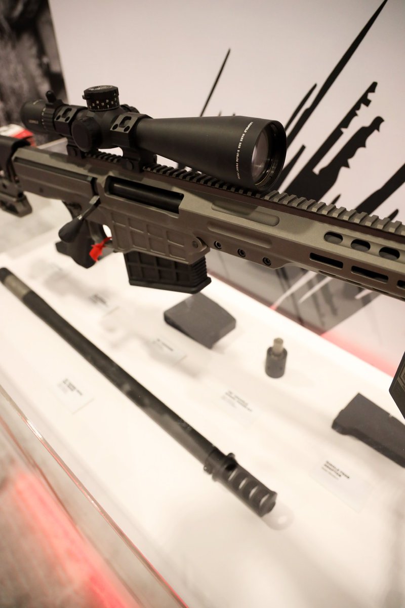 BarrettRifles's tweet image. The new MRADELR 30” Barrel Kit with QDL Muzzle Brake. Come see it and more new products in Booth 10344. #SHOTSHOW