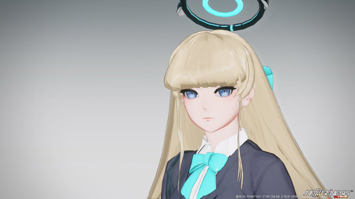 homura_PSO2_NGS's tweet photo. 好みがかなり分かれそうです。
こうして比較してみるとアニマティカ（左）はちょっと泣きそうな表情に見えなくもないですねｗ https://t.co/v1zy7iUs3h