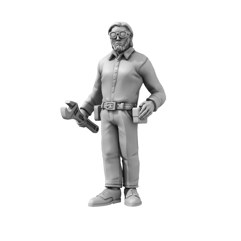 RobotrioSeries's tweet photo. Fun #Robotrio fact: Hector's initial design was drafted out in HeroForge! https://t.co/tuwnCAvHur