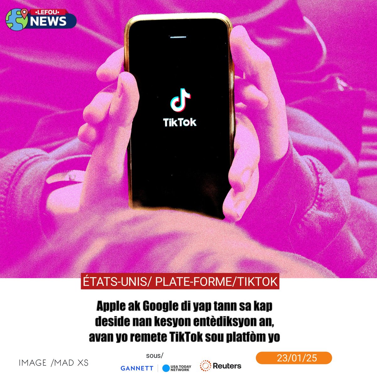 Peterskinnygrfc's tweet photo. 📌Sevre TikTok retounen, men li toujou poko disponib sou Apple Store ak Google Play. 2 magazen aplikasyon sa yo vle rete pridan. Pou yo pa tonbe anba sanksyon, yo di yap tann yo gen plis pwoteksyon, avan yo louvri platfòm yo a pou TikTok. https://t.co/IYr71i5IBk