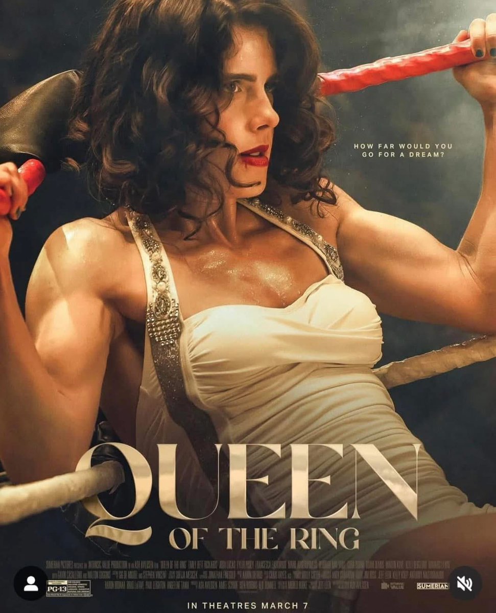 80sWrestling_'s tweet photo. Mildred Burke - Queen of the Ring

This film stars Emily Bett Rickards (Felicity from “Arrow”) as Burke. It also features appearances from Trinity Fatu, Toni Storm, Britt Baker and Jim Cornette. It hits theaters on March 7, 2025. https://t.co/g1O8q5QRUn