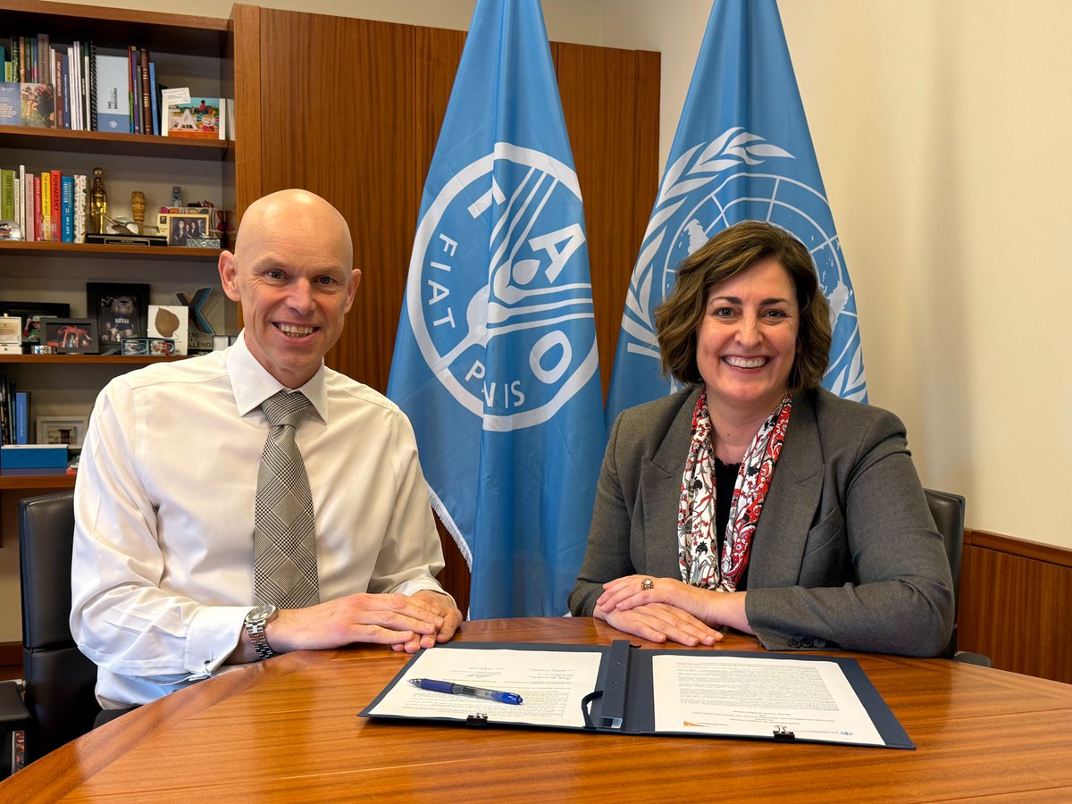 Beth Bechdol (@bethbechdol) on Twitter photo Today we strengthened our <a href="/FAO/">Food and Agriculture Organization</a> & <a href="/WorldVision/">World Vision</a> partnership, building on over a decade of excellent collaboration.
Our focus is on increasing resilience of vulnerable rural communities who depend on AGRICULTURE in fragile contexts – supporting local production & their livelihoods. Today we strengthened our <a href="/FAO/">Food and Agriculture Organization</a> & <a href="/WorldVision/">World Vision</a> partnership, building on over a decade of excellent collaboration.
Our focus is on increasing resilience of vulnerable rural communities who depend on AGRICULTURE in fragile contexts – supporting local production & their livelihoods.