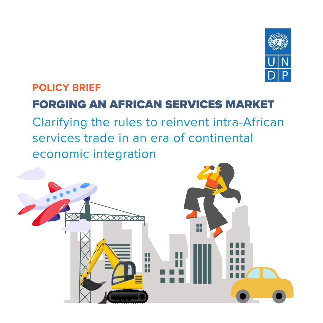 Businesses trading services often face regulatory barriers that hinder their expansion across borders.

New <a href="/UNDP/">UN Development</a> paper by <a href="/iffyogo/">Ify Ogo</a> &amp; Beatrice Chaytor shows how the #AfCFTA &amp; country-level action can remove these obstacles &amp; boost services trade.

📚 Read: bit.ly/40mYMDc