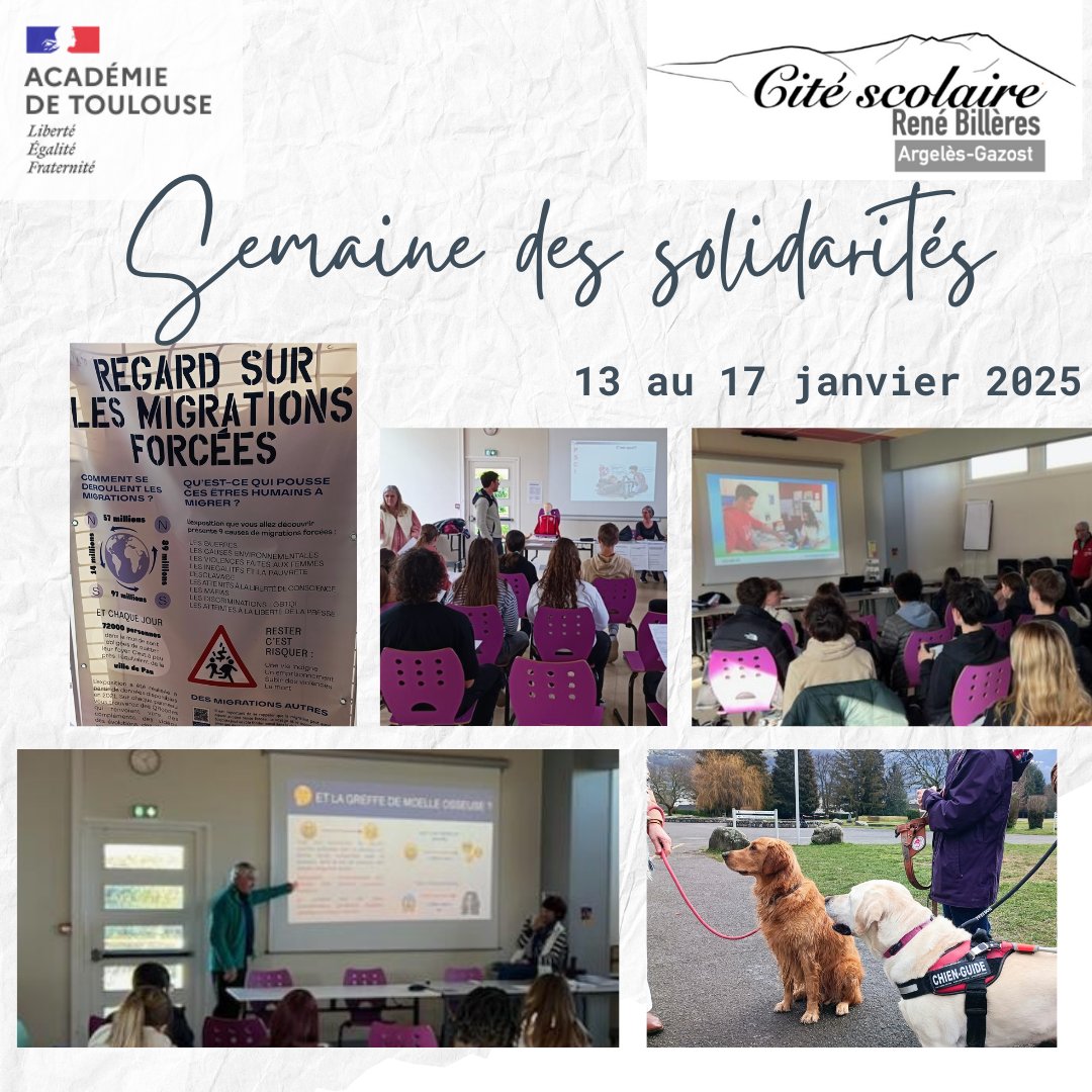 Cité Scolaire René Billères - Argelès Gazost tweet media