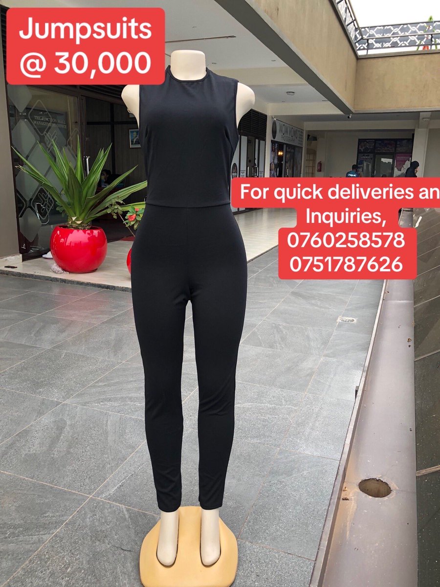 Orleansprtygate's tweet photo. Jumpsuits and blazers
Tel:0760258578
       0751787626
Location:The Junctionmall Kireka
#FashionoftheFirstLady #streetfashion #jumpsuits&amp;blazers #TrendingNow #zelena #Oscars #heleners https://t.co/DM7dKozqnD