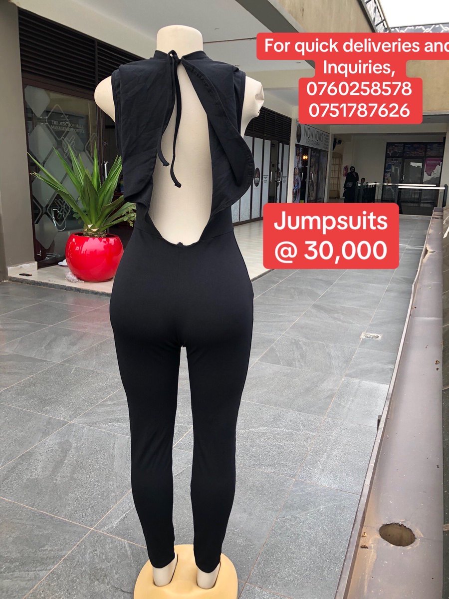 Orleansprtygate's tweet photo. Jumpsuits and blazers
Tel:0760258578
       0751787626
Location:The Junctionmall Kireka
#FashionoftheFirstLady #streetfashion #jumpsuits&amp;blazers #TrendingNow #zelena #Oscars #heleners https://t.co/DM7dKozqnD