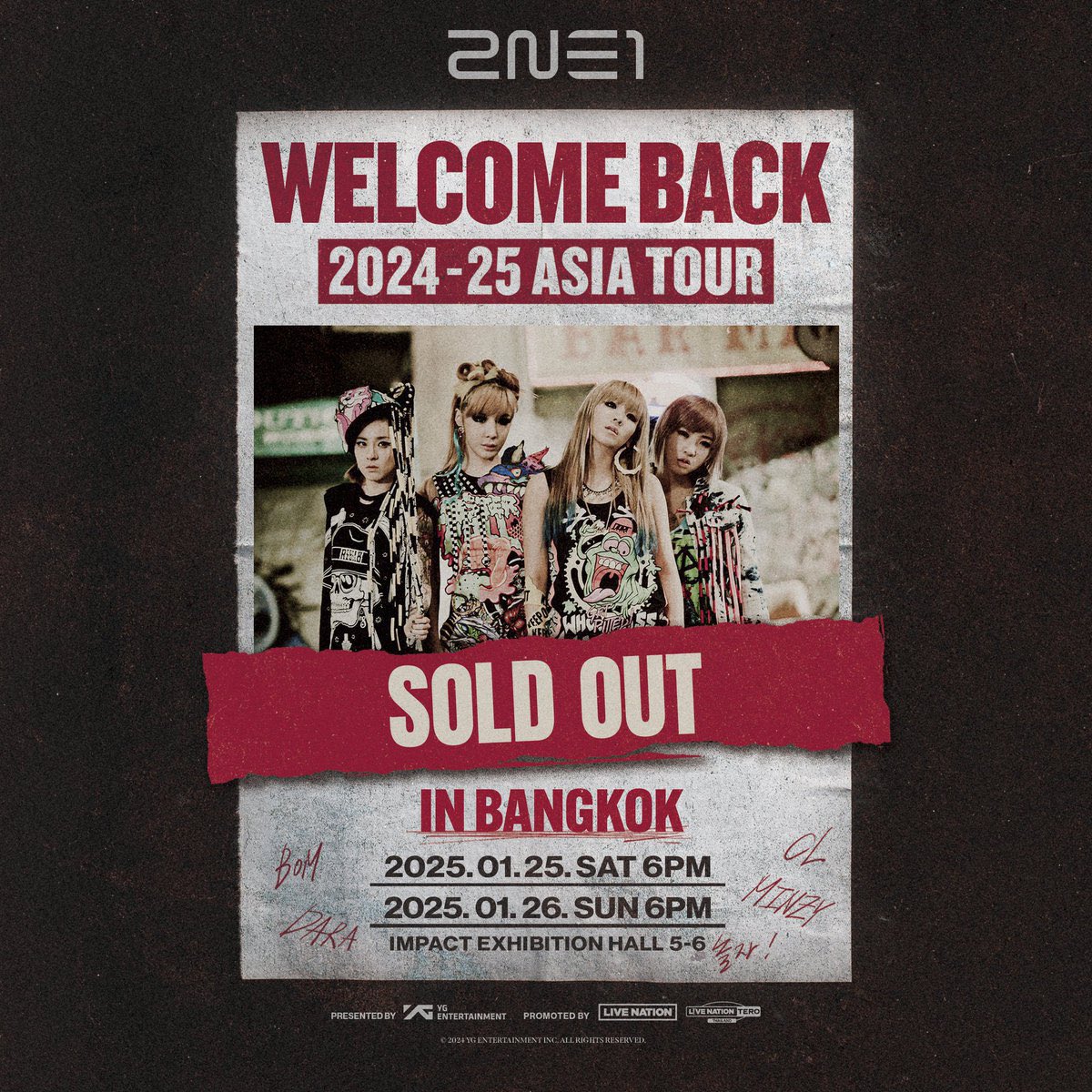 hedvanlux's tweet photo. I want to resell ticket 2ne1
WELCOME BACK IN BANGKOK 1 tickets
Saturday 26 Jan 2025
Zone A1 Row G..
Original Price
Dm for more information 🤍🖤 https://t.co/zTHK8wNMpO