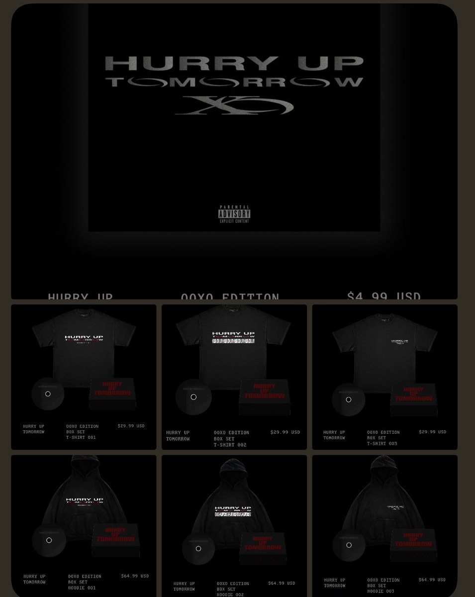unseenopium's tweet photo. 👥 PLAYBOI CARTI &amp; THE WEEKND

💿 00XO (ALBUM AND MERCH???)

🚨 PREORDER OUT NOW?? https://t.co/btRqYdomI4