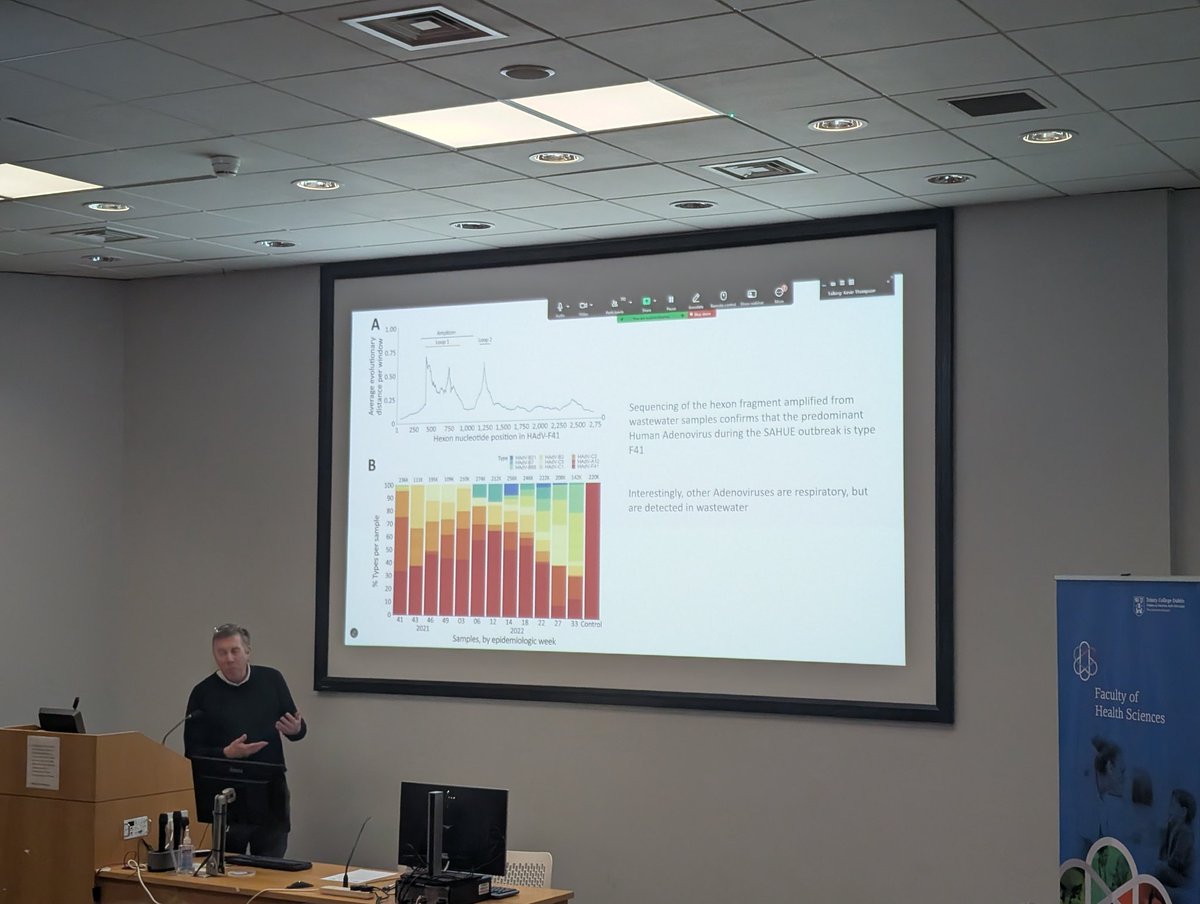 Clinical Microbiology, Trinity College Dublin (@clinmicrotcd) on Twitter photo Fascinating talk by <a href="/WimGMeijer/">me</a> from <a href="/ucddublin/">University College Dublin</a> on how Wastewater-based epidemiology is a valuable method of tracking infectious diseases such as SARS-CoV-2, Influenza etc but also recreational drug use! #FocusInInfection2025 #FOI2025 <a href="/tcddublin/">Trinity College Dublin</a> <a href="/TrinityMed1/">School of Medicine, Trinity College Dublin</a> Fascinating talk by <a href="/WimGMeijer/">me</a> from <a href="/ucddublin/">University College Dublin</a> on how Wastewater-based epidemiology is a valuable method of tracking infectious diseases such as SARS-CoV-2, Influenza etc but also recreational drug use! #FocusInInfection2025 #FOI2025 <a href="/tcddublin/">Trinity College Dublin</a> <a href="/TrinityMed1/">School of Medicine, Trinity College Dublin</a>