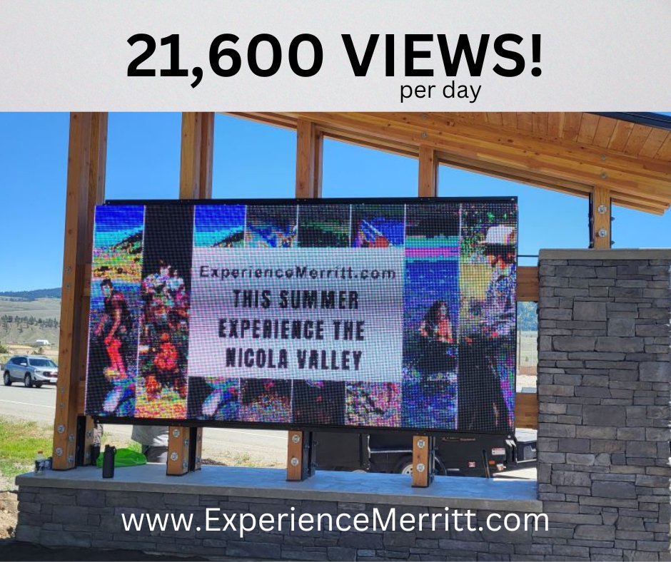 NicolaTourism's tweet photo. Generating new revenues takes attracting new customers. We have new customers attention, is your business, non profit and event being viewed? Marketing that matters. #merrittbc #merrittmatters https://t.co/qjJLlZMLdP