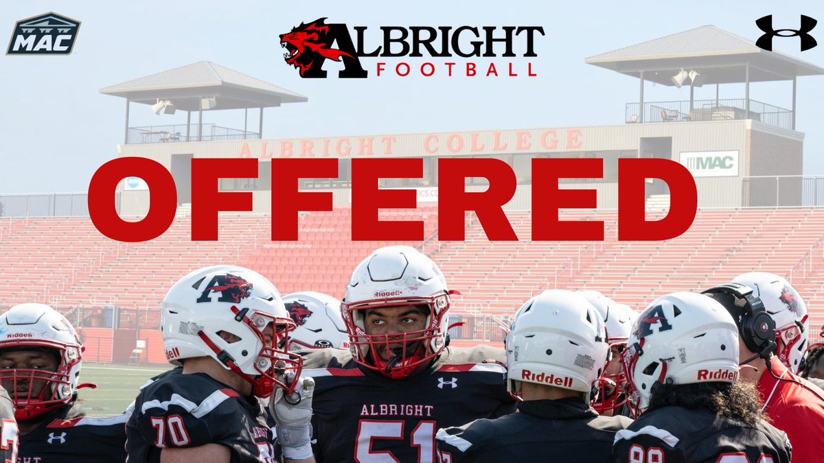 TheonlyIyan's tweet photo. After A Great Conversation with @CoachWeaverAC &amp; @antwan_jr3 , I am blessed to receive my 5th offer to play football at  Albright College! @DMFootball258 @CoachDgrant https://t.co/D0x7vsUSJq