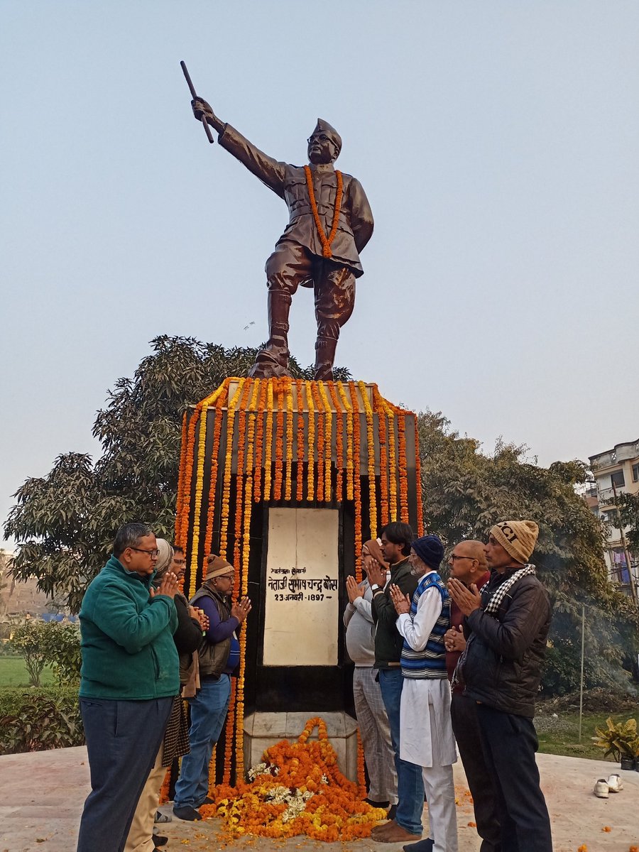 KunalSikand's tweet image. महान स्वतंत्रता सेनानी नेताजी सुभाष चंद्र बोस जी की जयंती पर उनके चरणों में श्रद्धासुमन अर्पित किया।
#ParakramDivas
#SubhashChandraBOS
#Lokmanch4India #लोकमंच #Lokmanch