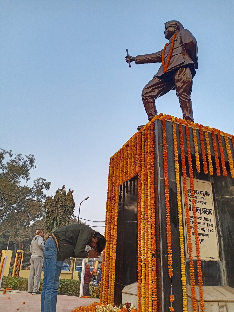 KunalSikand's tweet image. महान स्वतंत्रता सेनानी नेताजी सुभाष चंद्र बोस जी की जयंती पर उनके चरणों में श्रद्धासुमन अर्पित किया।
#ParakramDivas
#SubhashChandraBOS
#Lokmanch4India #लोकमंच #Lokmanch