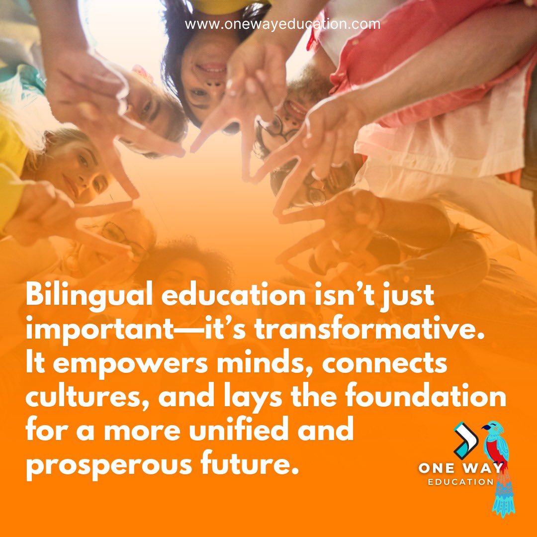 Bilingual education opens doors to opportunity, understanding, and connection. Every student deserves the chance to thrive in a multilingual world. #BilingualEducation #EducationMatters