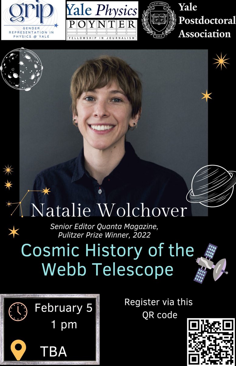 The Hubble Telescope is one of the modern day marvels of astrophysics. Join us for a lunch lecture with Pultizer Prize Winner Natalie Wolchover to understand its exciting journey buff.ly/4hpinK0