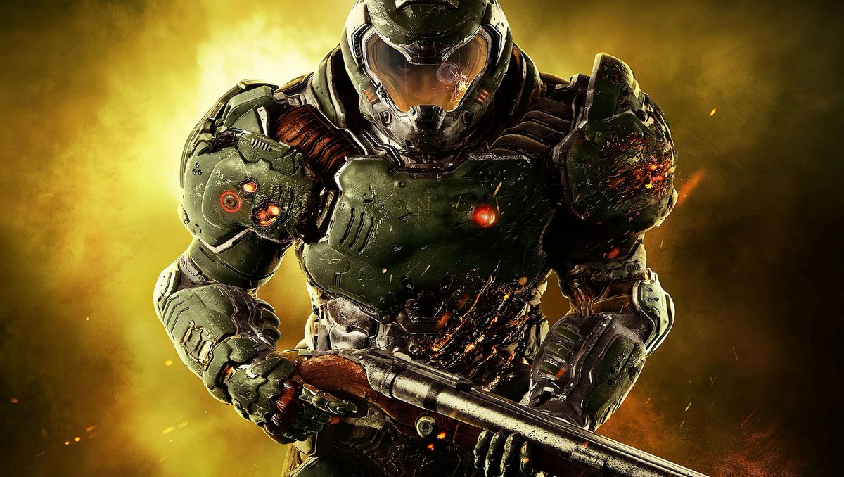 IGN's tweet photo. id Software's guiding gameplay catchphrases for the DOOM trilogy:

DOOM (2016): Run &amp; Gun
DOOM Eternal: Jump &amp; Shoot
DOOM: The Dark Ages: Stand &amp; Fight https://t.co/YsAIQUArLs