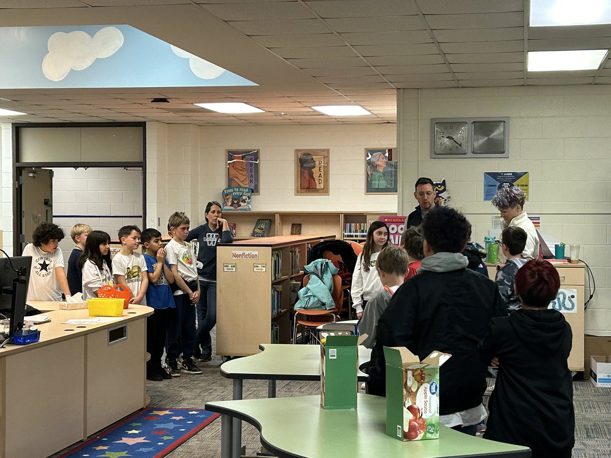 <a href="/LibertyLeopard/">Liberty Leopards</a> celebrating the 100th day of school by giving back. Each grade level made 100 snack bags for children in need. #itsworthit <a href="/wcsdistrict/">Worthington Schools</a>