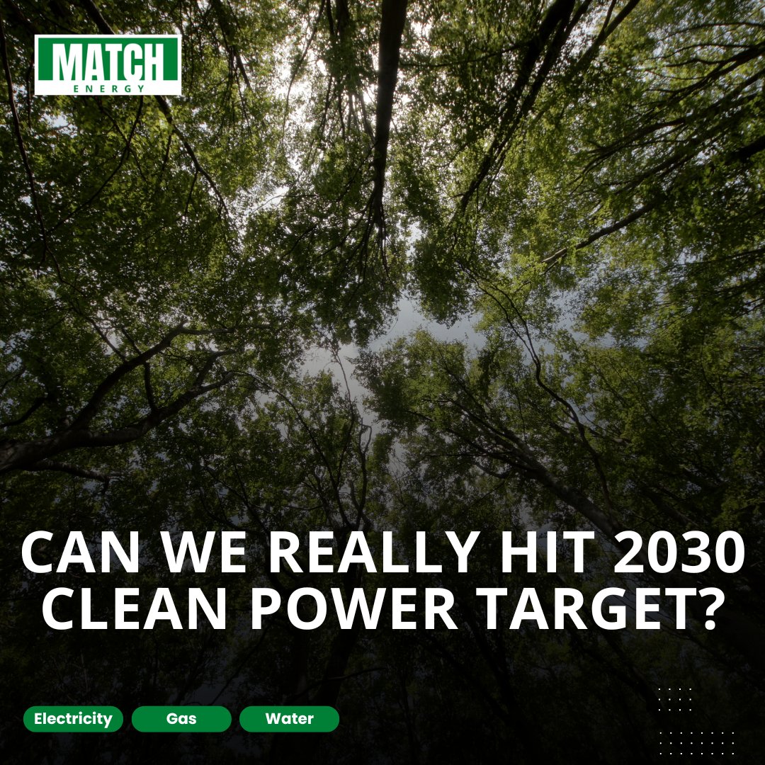 The UK’s Clean Power 2030 target is just five years away but meeting it will demand unprecedented effort, massive investment and overcoming major challenges in planning, infrastructure and supply chains. 🔋💡

Read here: match-energy.co.uk/can-we-really-…

#Energy #Gas #Electricity #Water