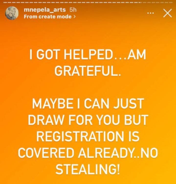 not_princessAP's tweet photo. Engineering dude got helped already by a random person 🥹🙌 there are still frauds with good souls in this land ✨🇳🇦
Gazza can keep his stupid 1k 👍 https://t.co/RZJsTUrymx