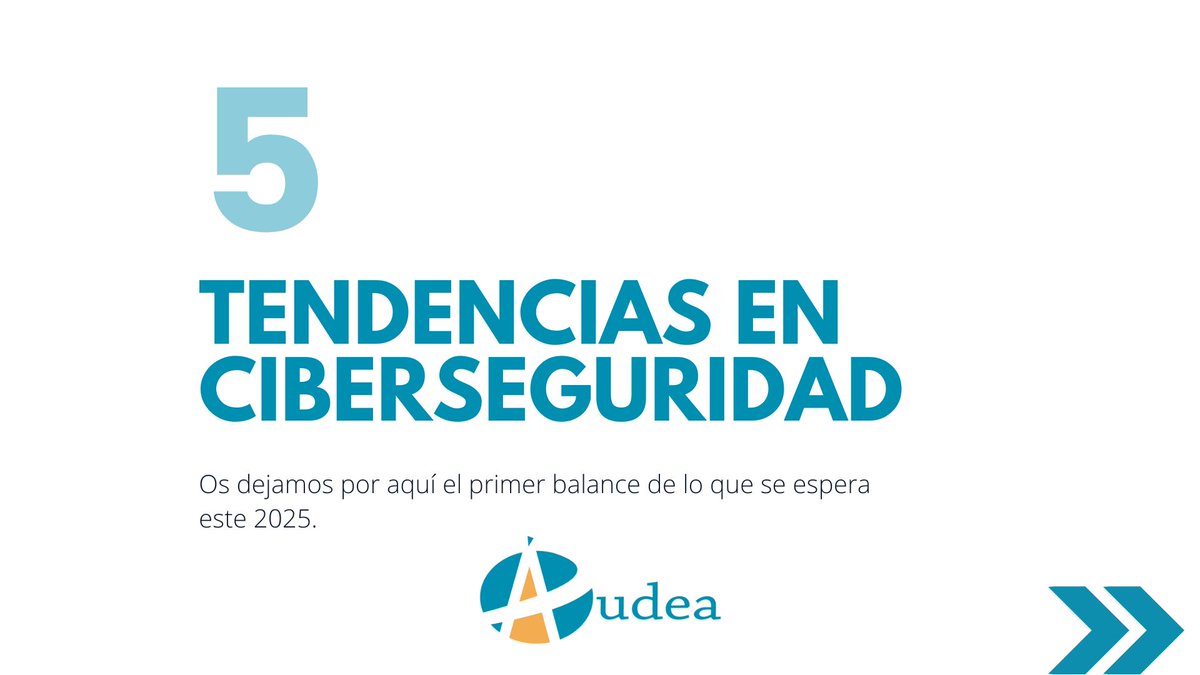 5 tendencias que según los expertos marcarán el rumbo de este 2025 en #Ciberseguridad

Mantenerse informado sobre las amenazas y las soluciones innovadoras no solo es una cuestión de curiosidad, sino una estrategia esencial

audea.com
