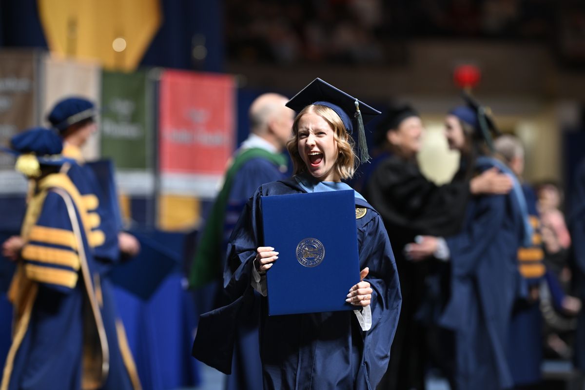 WestVirginiaU's tweet photo. Our Dean's and President's lists from Fall 2024 are out! 💛💙

Congrats to all who made it. 👏

Full list of students here. 👉 https://t.co/BRyxyuh6KF https://t.co/LN5bHQqvc7