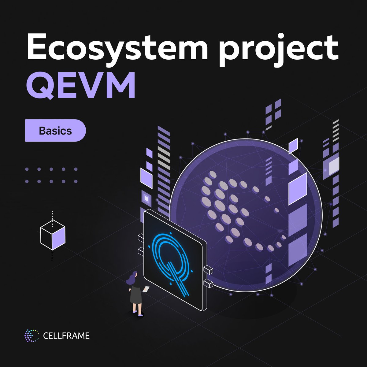 $CELL and $QEVM 🎯🪀🎳
<a href="/quantumevm/">QuantumEVM</a> is another project based on Cellframe. Quantum EVM is a PoS Layer 1 working as SMART CONTRACTS platfrom on Cellframe. 
Cellframe projects: $QEVM $KEL $NYS $CPUNK #dotflat- > $RLE.
🎯🪀🎳 
$firc $trump #melania $goat $notai $sol $stnk $xrp $octa