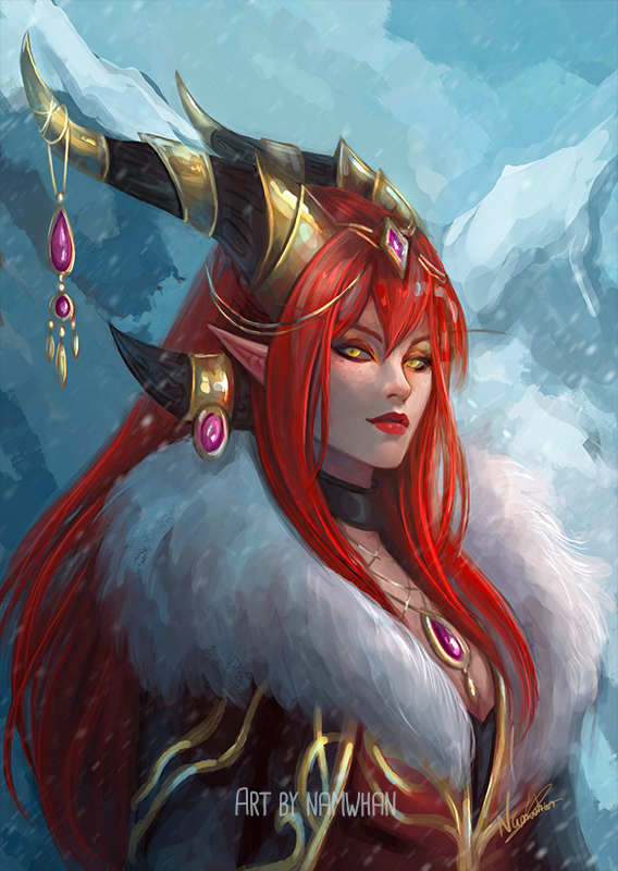 Namwhan_art's tweet photo. 💫Alexstrasza💫
Première Alex de l'année ! J'adore la dessiner donc voilà :x
Je l'imprime en tableau ? 

Manifestez-vous si vous voyez ce post, je désespère de l'algorithme... >.<
#warcraft #alexstrasza https://t.co/RaSEQCjgvu