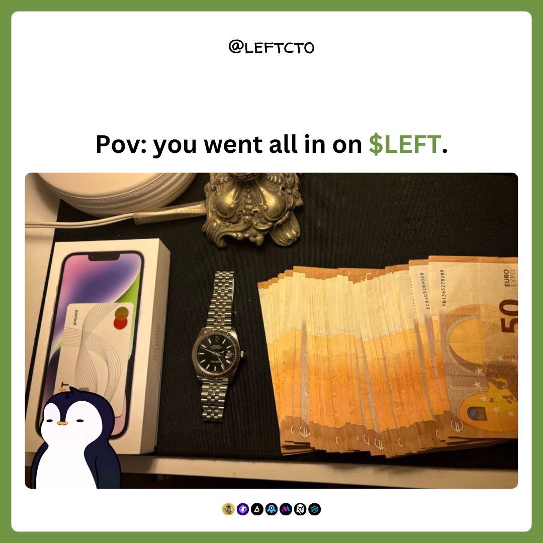 LEFTCTO's tweet image. Get ready for the $LEFT curve

Ca: 9zHtbLTNspGJiTgCmKvJ8VCWdZEnfRNGgjBpmsBfpump