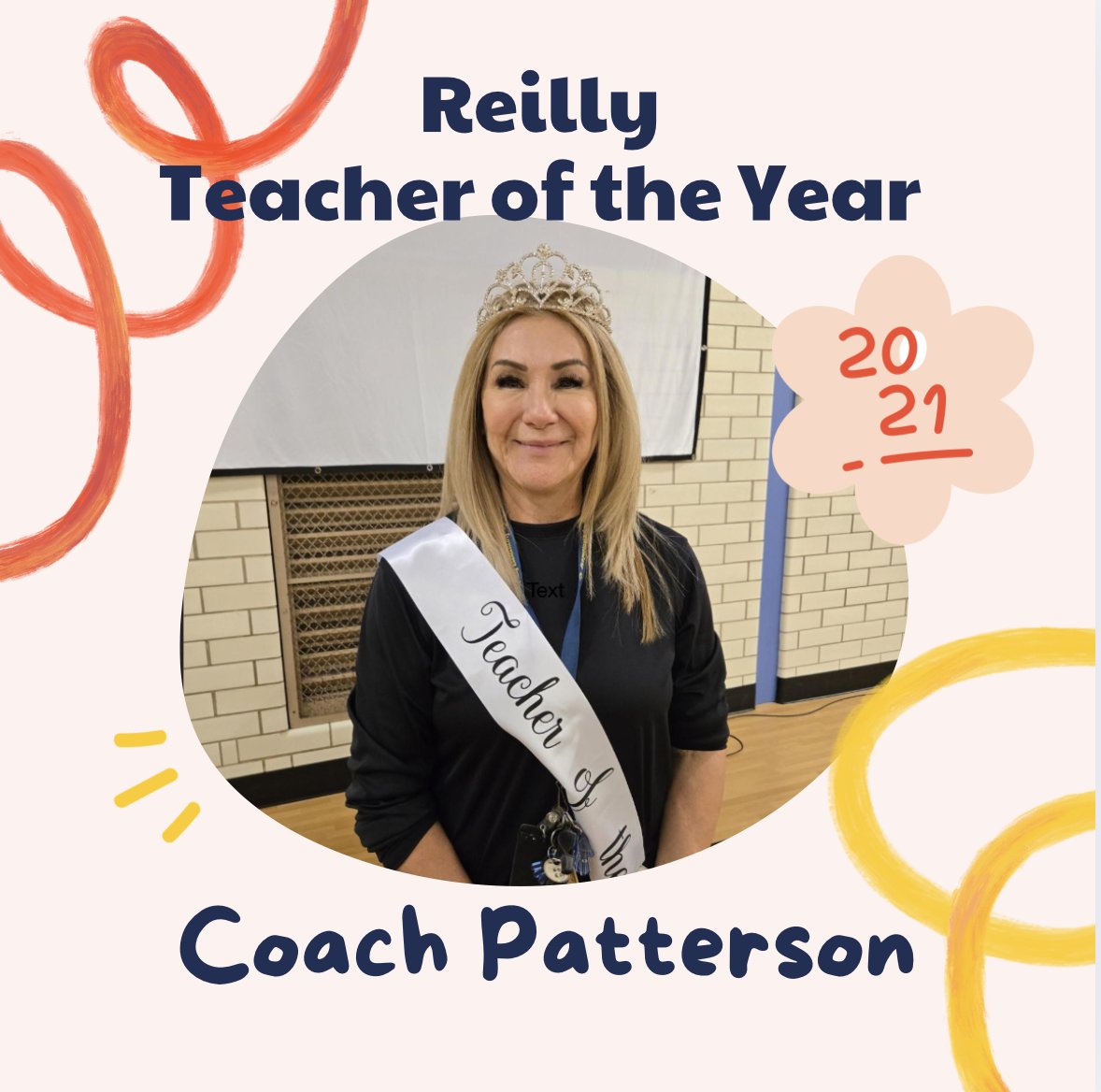 Reilly Elementary-Mandarin & Spanish Dual Language (@reillyelem) on Twitter photo Congrats to Coach Patterson-our Teacher of the Year!🎉Coach inspires with her passion for fitness, teamwork, & unwavering support for students. Her positive impact is felt across our school,& we're so grateful for all she does! Join us in celebrating this well-deserved honor!👏👏 Congrats to Coach Patterson-our Teacher of the Year!🎉Coach inspires with her passion for fitness, teamwork, & unwavering support for students. Her positive impact is felt across our school,& we're so grateful for all she does! Join us in celebrating this well-deserved honor!👏👏