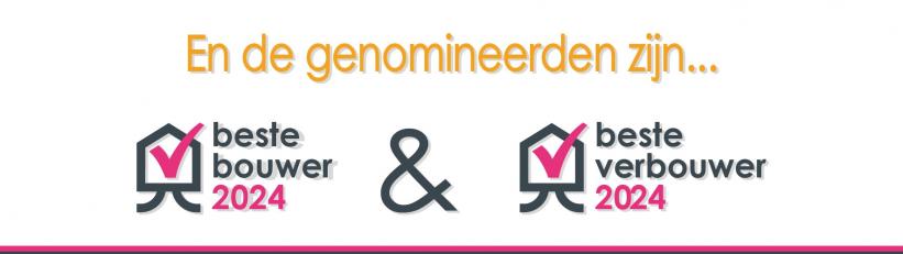 Voor de achtste keer op rij zet bouwnu.nl de Beste Bouwer(s) en Beste Verbouwer van Nederland in de schijnwerpers. Dat gebeurt op 6 feb tijdens de <a href="/BouwBeurs25/">BouwBeurs</a> in het Nieuws Cafe van de <a href="/Aannemervak/">Aannemer</a>! Dit zijn de genomineerden: bouwnu.nl/nieuws/genomin…