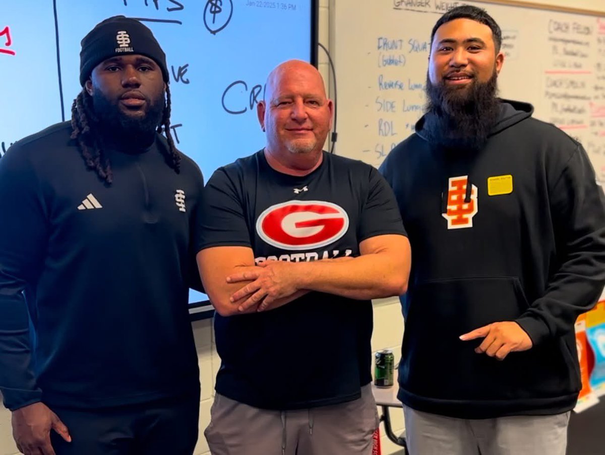 Pete Smolin (@petesmolin) on Twitter photo <a href="/BengalGridiron/">Idaho State Football</a> visiting <a href="/GrangerFB_WVC/">Granger Football</a> checking out our awesome student-athletes! thank you Coach Rick <a href="/coachaliifua/">Ricky Aliifua</a> and Coach Zay @coachzayyy <a href="/BengalGridiron/">Idaho State Football</a> visiting <a href="/GrangerFB_WVC/">Granger Football</a> checking out our awesome student-athletes! thank you Coach Rick <a href="/coachaliifua/">Ricky Aliifua</a> and Coach Zay @coachzayyy