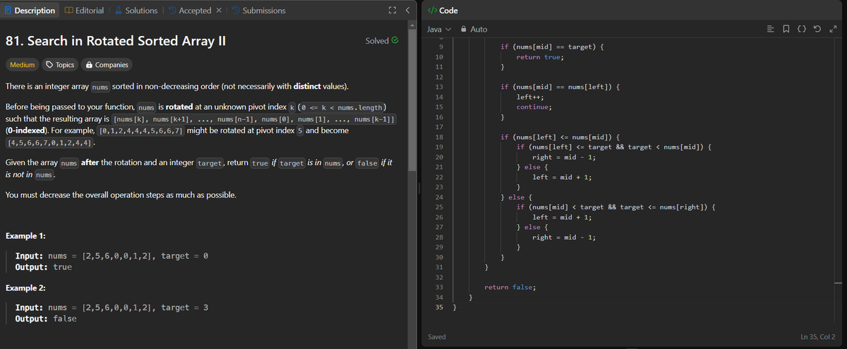 Thenameismd1's tweet photo. #Day79 complete. 
#100Daysofcodechallange
#100DaysOfCode #DSA 
#leetcode #SoftwareEngineer https://t.co/StxkXCbauz