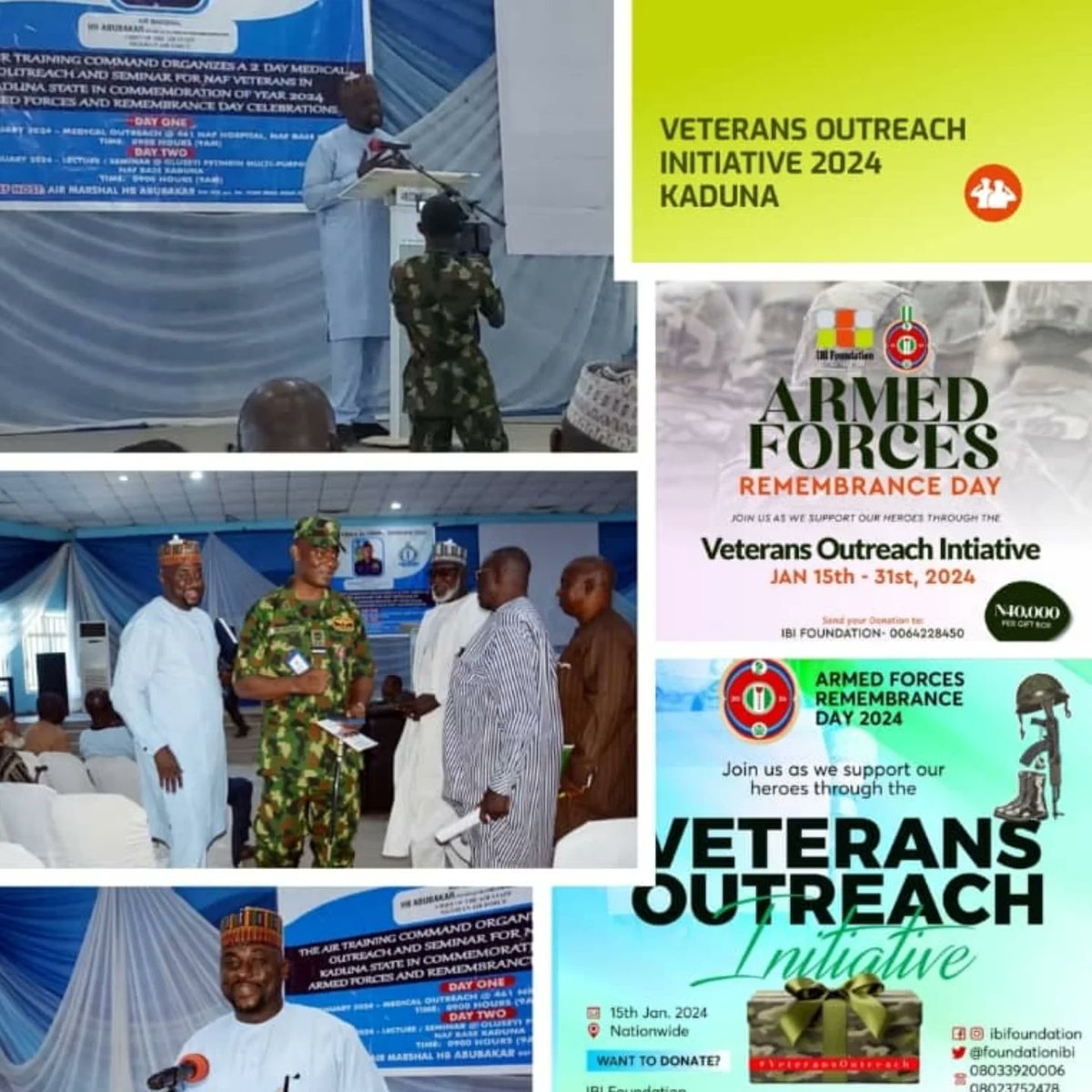 ibi_Babainna's tweet image. these retirees who once dutifully and 
faithfully served our beloved nation.  In 2022,the IBI Foundation in collaboration with Nigerian Navy and NOWA reached out to retirees. 
#ArmedForcesRemebrance2025 
#afrd2025 
#VeteransOutreachInitiative 
#VeteransOutreachInitiative2025