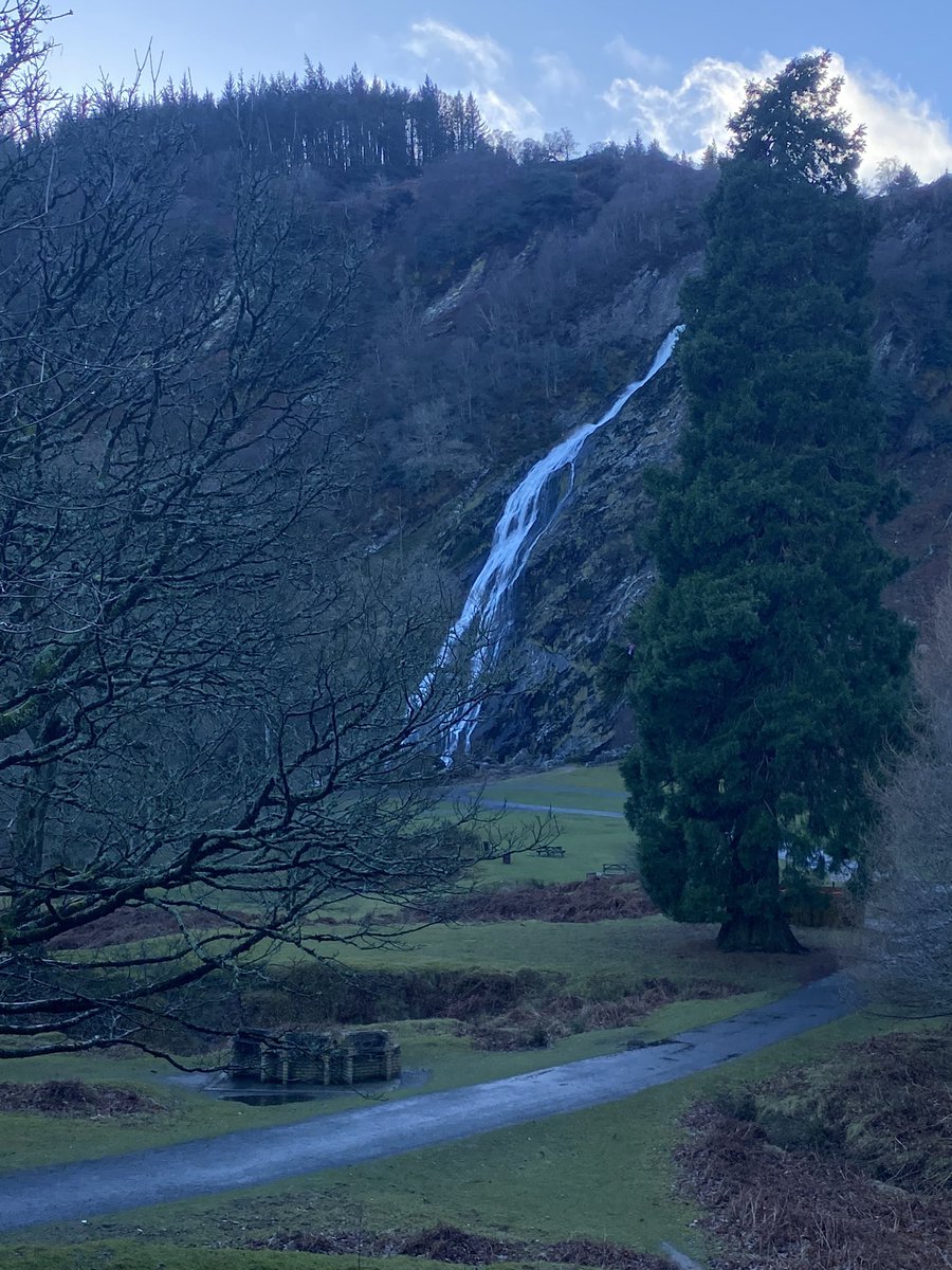 Theresepower's tweet photo. Day 23 #100daysofwalking beautiful walk in Powerscourt gardens and Powerscourt waterfall https://t.co/O5f3P8fMJw