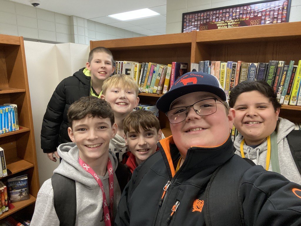 KVRIIITigers's tweet image. Did you know that the fourth Wednesday of January has been known as Library Shelfie Day since 2014?!? Thanks to these William Matthew Middle School sixth graders for showing us how it should be done! Reply your shelfies!

#LibraryShelfieDay #ShelfieDay