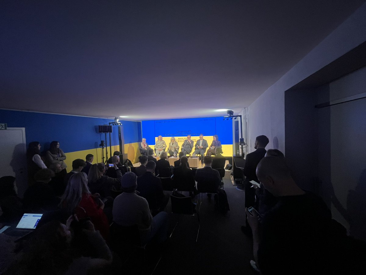 LeonMCook's tweet photo. Probably one of the most important events at @wef. The kidnap, indoctrination, weaponisation &amp; use of #Ukrainianchildren against their own country by Russia is one of the most barbaric practices imaginable. These children must be at the heart of the debate. @BringKidsBackUA https://t.co/uyZ6eGC6V9