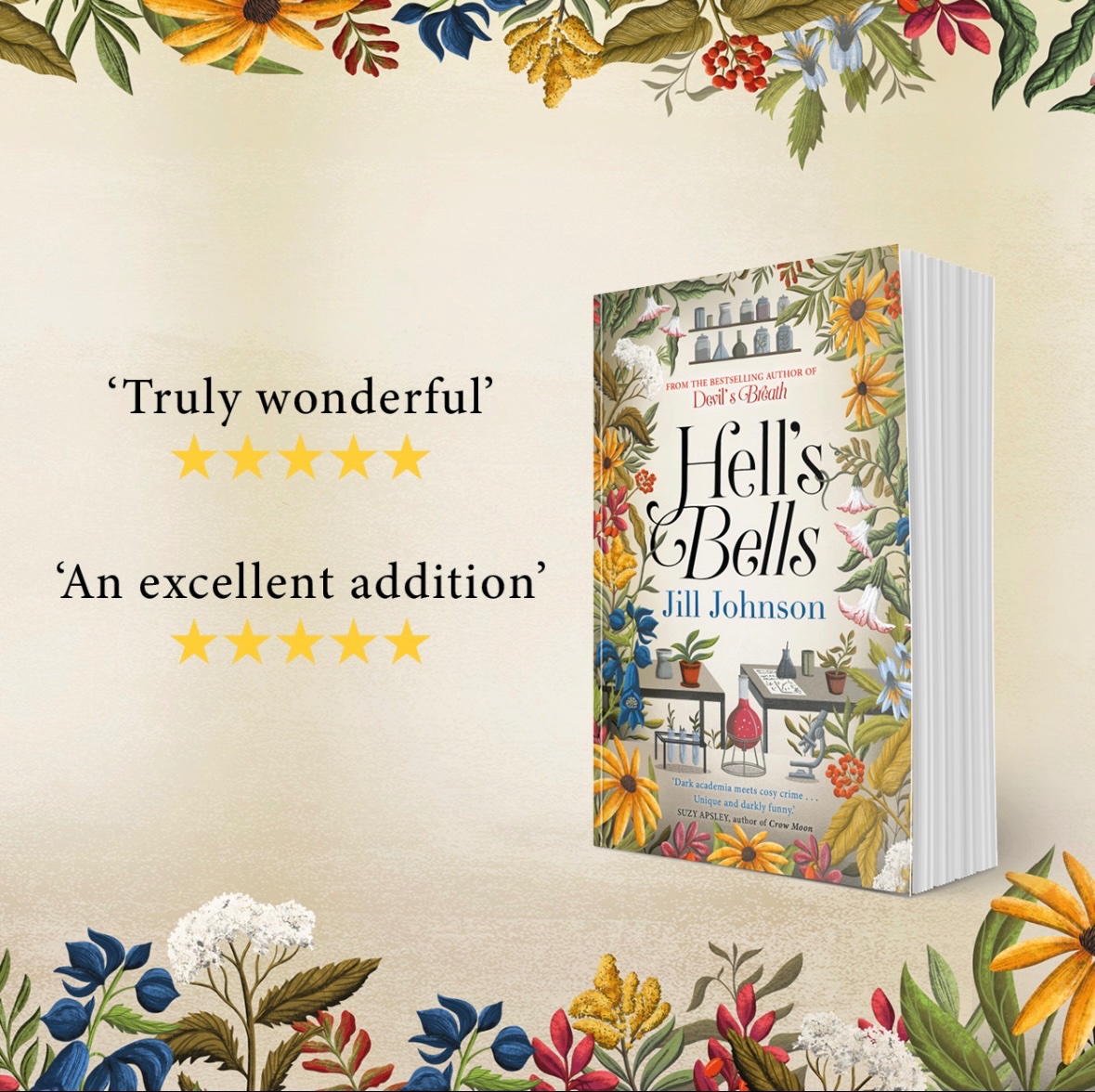 📣 Shout out that there’s only one week until Hell’s Bells comes out in paperback in the U.K. - Jan 30th 2025. Did you know that one of the best ways to support an author is to preorder their books? You can do that right now here: amazon.co.uk/gp/aw/d/178530…
Thank you always 😊🙏🏼😊