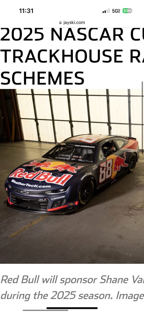 Inject this into my veins…such a beaut <a href="/TeamTrackhouse/">Trackhouse Racing</a>