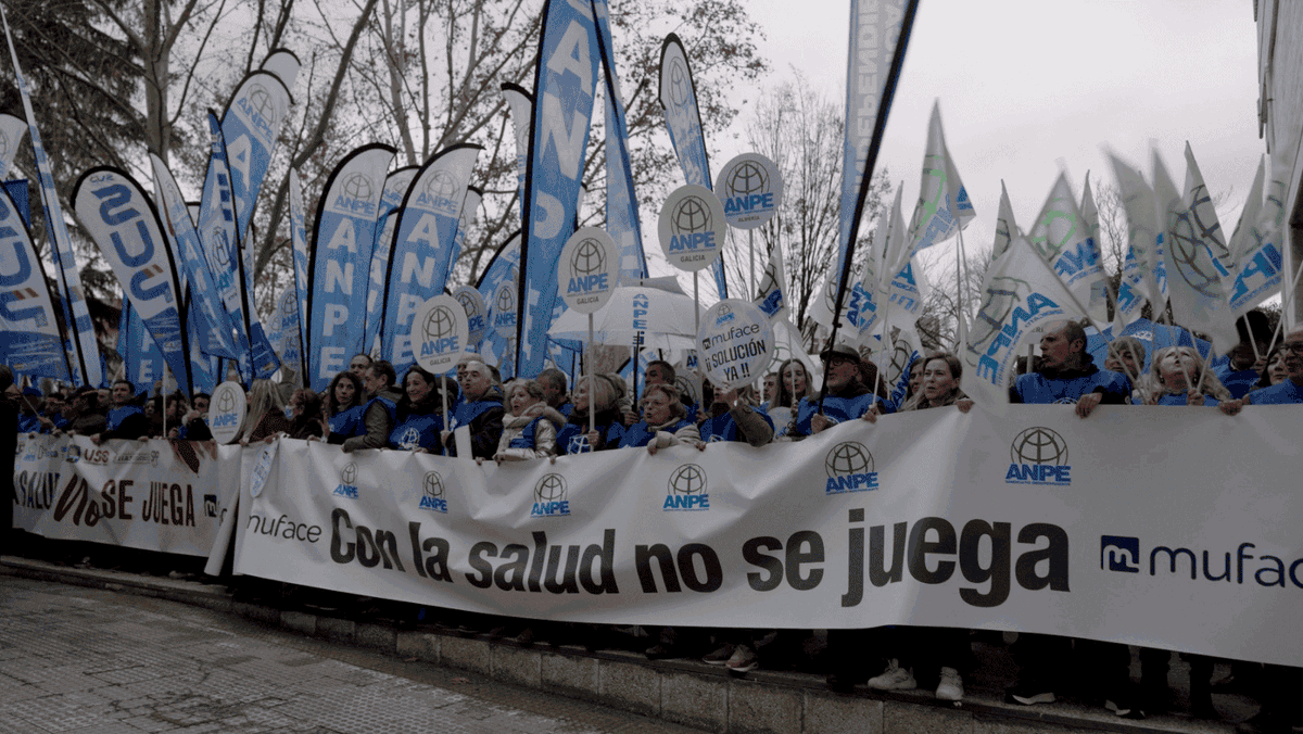 🏥 ANPE S’UNEIX PER RECLAMAR UNA SOLUCIÓ AL CONFLICTE DE MUFACE

➡️Hem exigit una solució al concert sanitari que afecta més de 5.000 docents a les Balears.

❌El missatge és clar: Muface no es ven!

🌀Accediu a la notícia completa aquí: anpebalears.es/notices/191798/