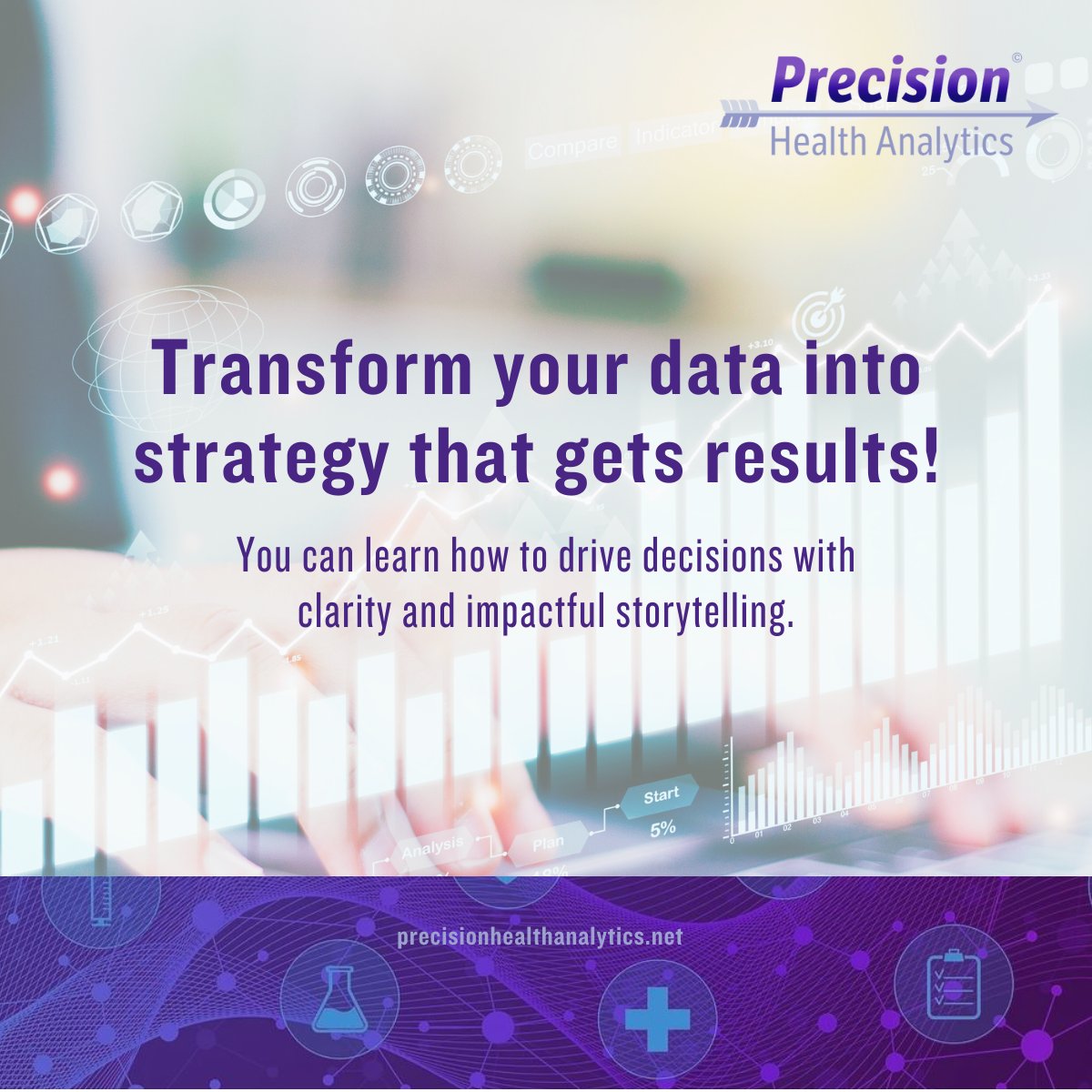 PHAPrecision's tweet image. In 2025, here&apos;s how to simplify data, use clear visuals, and highlight trends that get hospital leaders’ attention. bit.ly/4g9e6JC

#Healthcare #hospitals #medicine #finance #accounting #CFO #COO #healthcarefinance #healthtech #healthcaremanagement  #revenuecycle